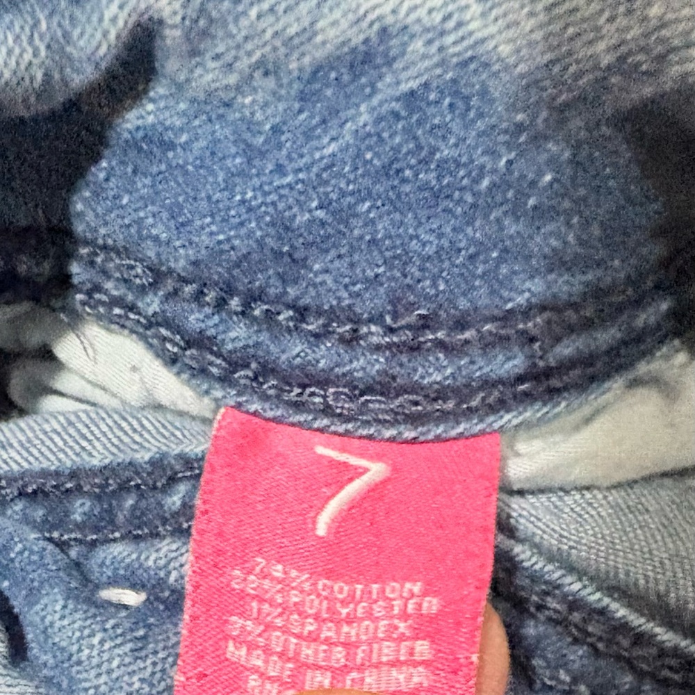 Distressed Blue Jeans - Picture 6 of 6